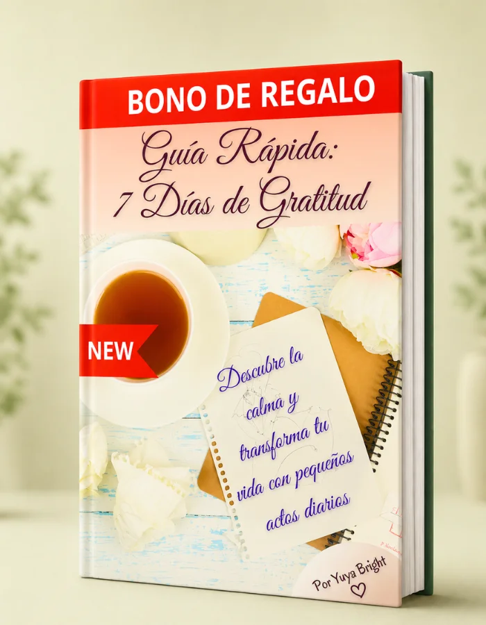 Portada del ebook Guía Rápida: 7 Días de Gratitud