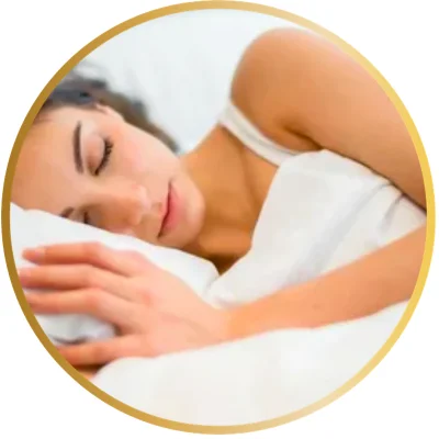 Mujer durmiendo profundamente