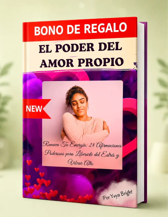 Portada del ebook El Poder del Amor Propio con mujer abrazándose